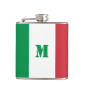 Italienische Flagge Flachmann (Vorderseite)