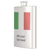 Italienische Flagge Flachmann (Links)