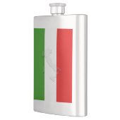 Italienische Flagge Flachmann (Links)