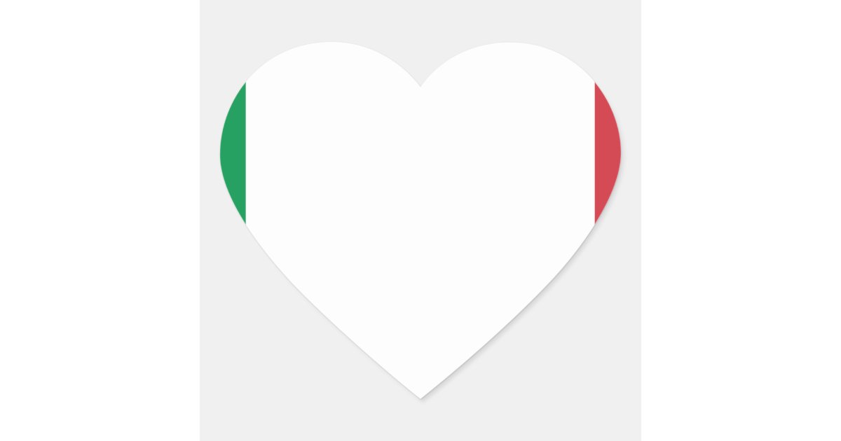 Italienische Flagge - Flagge von Italien - Italien Herz ...