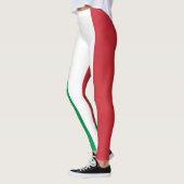 Italienische Flagge - Flagge von Italien - Italien Leggings (Links)