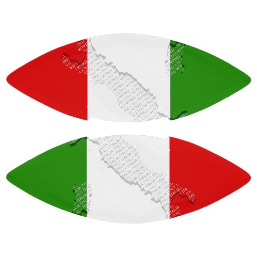 Italienische Flagge Football (Paneele)