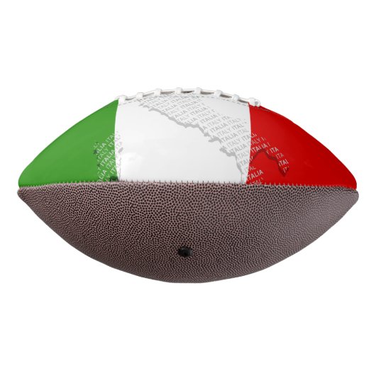 Italienische Flagge Football (Gedreht 270)