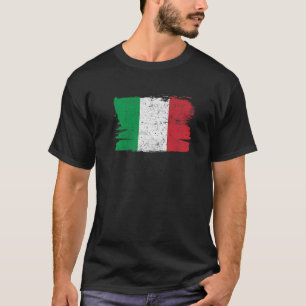 Italienische Flagge - Freundschaft Pride Peace Vin T-Shirt