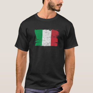 Italienische Flagge - Freundschaft Pride Peace Vin T-Shirt