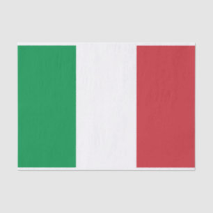 Italienische Flagge für Geschenkpapier Seidenpapier