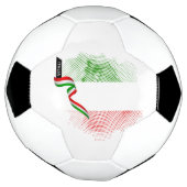 Italienische Flagge Fußball (Gedreht)