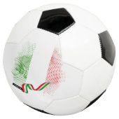 Italienische Flagge Fußball (Dreiviertel)