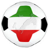 Italienische Flagge Fußball (Gedreht)