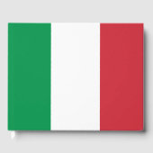 Italienische Flagge Gästebuch (Vorderseite)