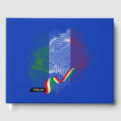 Italienische Flagge Gästebuch (Vorderseite)