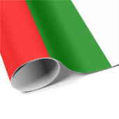 Italienische Flagge, gekennzeichnet, Geschenkpapier (Rolleneckpunkt)