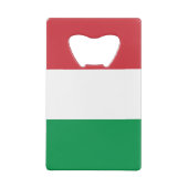 Italienische Flagge Geldbeutel Flaschenöffner (Rückseite)