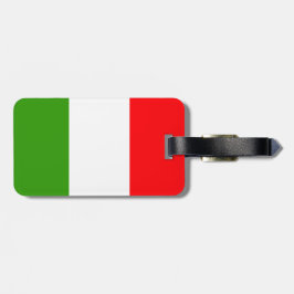 Italienische Flagge Gepäckanhänger