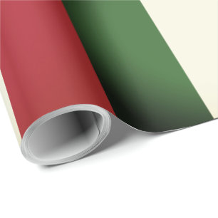 Italienische Flagge Geschenkpapier