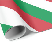 Italienische Flagge Geschenkpapier (Rolleneckpunkt)