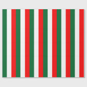 Italienische Flagge Geschenkpapier (Flach)