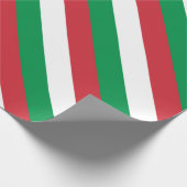 Italienische Flagge Geschenkpapier (Ecke)