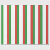 Italienische Flagge Geschenkpapier (Flach)