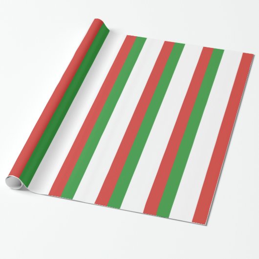 Italienische Flagge Geschenkpapier (Ungerollt)