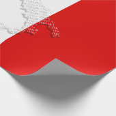 Italienische Flagge Geschenkpapier (Ecke)