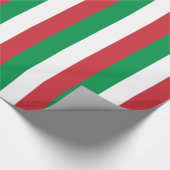 Italienische Flagge Geschenkpapier (Ecke)