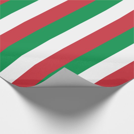 Italienische Flagge Geschenkpapier (Ecke)