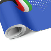 Italienische Flagge Geschenkpapier (Rolleneckpunkt)