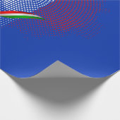 Italienische Flagge Geschenkpapier (Ecke)