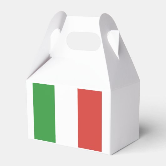 Italienische Flagge Geschenkschachtel (Rückseite)