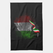 Italienische Flagge Geschirrtuch (Vertikal)