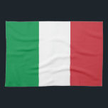 Italienische Flagge Geschirrtuch<br><div class="desc">Die Nationalflagge Italiens.</div>