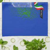 Italienische Flagge Geschirrtuch (Gefaltet)