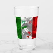 Italienische Flagge Glas (Vorderseite)
