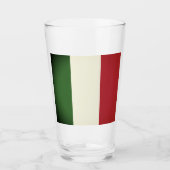 Italienische Flagge Glas (Vorderseite)