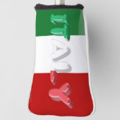 italienische Flagge Golf Headcover (Rotieren 90)