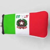 italienische Flagge Golf Headcover (Vorderseite)