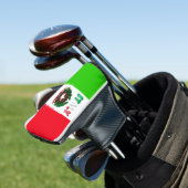italienische Flagge Golf Headcover (In Situ)