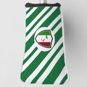 Italienische Flagge Golf Headcover (Rotieren 90)