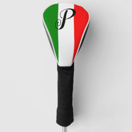 Italienische Flagge Golf Headcover