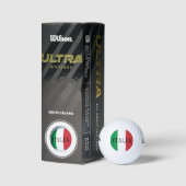 Italienische Flagge Golf Set | Italien Stolz Golfball (Verpackungen)