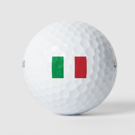Italienische Flagge Golfball