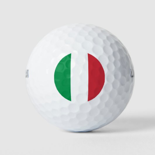 Italienische Flagge Golfball (Vorderseite)