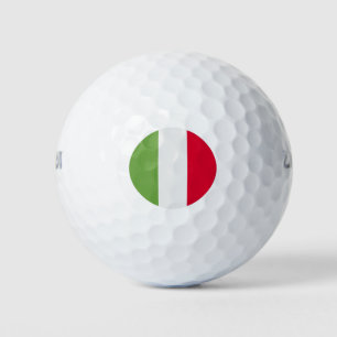 Italienische Flagge Golfball