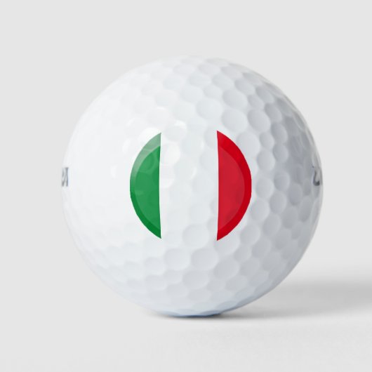 Italienische Flagge Golfball (Vorderseite)