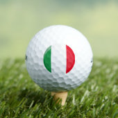 Italienische Flagge Golfball (Insitu T-Shirt)