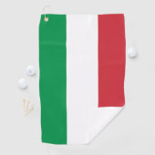 Italienische Flagge Golfhandtuch (Insitu)