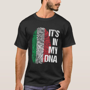 Italienische Flagge Grafisches T-Shirt Dna Heritag