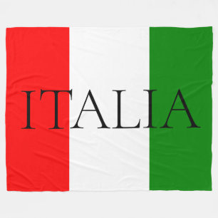 Italienische Flagge Groß ITALIA Fleecedecke