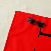 Italienische Flagge Grosses ITALIA Badetuch (Beispiel)